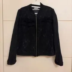 【最終値下げ】axes famme レース ブルゾン Mサイズ ブラックのサムネイル