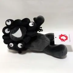 ミャクミャク ぬいぐるみ くじ 3等 寝そべり 黒ミャクミャク モノクロ