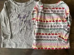 90 babyGap 長袖シャツ 2点セット
