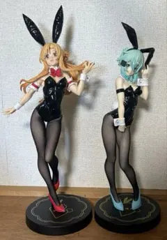 ソードアート・オンラインBiCute Bunnies シノン　アスナ　フィギュア