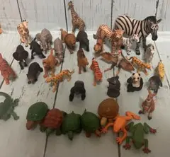 動物フィギュアまとめ売り40くらい　上野動物園購入