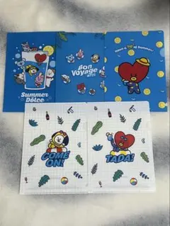 BT21 クリアファイル 5枚セット