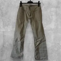 レディース カジュアルパンツ カーキ