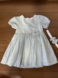 美品　H&M ベビーワンピース　80のサムネイル