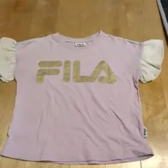 FILA 薄紫 半袖Tシャツ 130サイズ