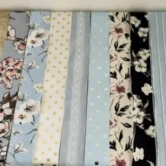 ハンドメイド資材　韓国リボン　ファブリックリボン　リボンセット