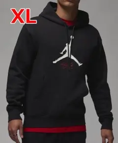 XL ジョーダンメンズフリースパーカーFD7546-010 黒 NIKE