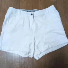 PETIT BATEAU ホワイトショートパンツ XS