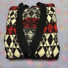 アーガイル 赤 黒