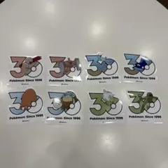 韓国限定】ポケモン 30周年記念ランダムステッカー まとめ11 - メルカリ