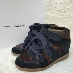 ISABEL MARANT イザベルマラン インヒールスニーカー　26cm 楽天市場】ISABEL MARANT イザベルマラン スエードレザー インヒール