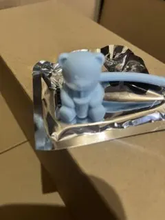 スタバ リユーザブルコールドカップ 専用ストローキャップ ベアリスタ ブルー