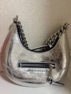 BETSEY JOHNSON ワンショルダー 三日月 スタッズ 銀 y2k - メルカリ