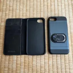 iPhone SE スマホケース2つセット