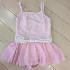Chacott チャコット バレエ レオタード ピンク スカート付