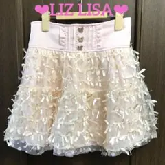 LIZ LISA フリル♡リボン ミニスカート（スカパン）バレエコア♡可愛い系
