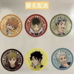 ハイキュー×マツキヨココカラ　クリアステッカー　6種コンプリート