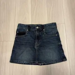 ZARA ダークブルー デニムスカート 152 ザラ キッズ ガールズ