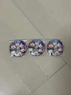 シクフォニ 50万人記念缶バッチ