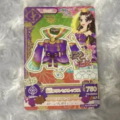 アイカツカード 羽衣プリンセストップス　藤原みやび　桜色花伝