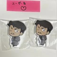 名探偵コナン セガラッキーくじ I賞アクリルブロック、イラストカード　毛利小五郎