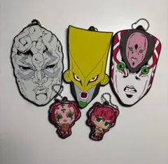 ジョジョの奇妙な冒険 キーホルダー 5個セット