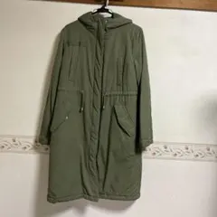 ZARAオリーブグリーン モッズコート