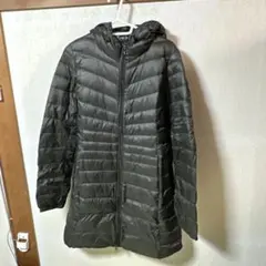 UNIQLO ダークグレー ロングダウンジャケット Mサイズ