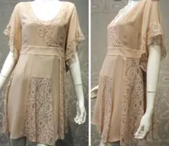 値下　新品　ダイアグラム　レースワンピ　チュニック