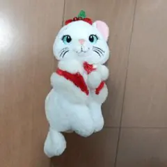 ディズニー　マリー クリスマス ぬいぐるみ バッジ　ディズニーランド