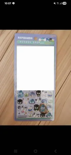 【正規品】ボンボンドロップシール　サンリオmini　はぴだんぶい　Cセット