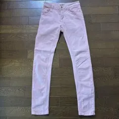 ZARA ピンク スキニーパンツ
