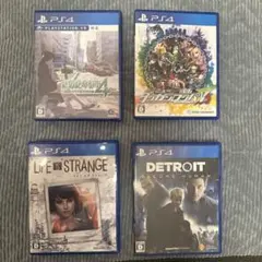 PS4 ソフト4本セット