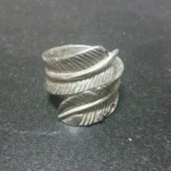 値下げしました。フェザーシルバーリング