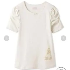 ピーチコレクション パフスリーブプルオーバー デイジー イエロー ジェラピケ