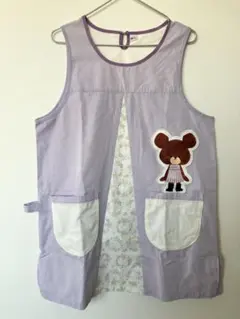 保育士エプロン　くまのがっこう