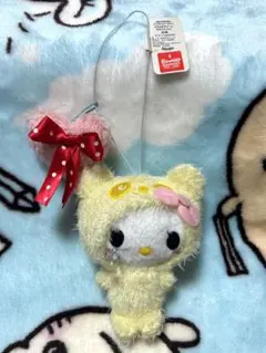 パンダハローキティ♡ふわふわチャーム　BIGマスコット