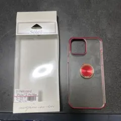 iPhone13 pro max用　リング付き　スマホケース