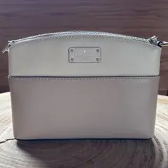 KATE SPEDEオールレザー バイカラー ショルダーバッグ