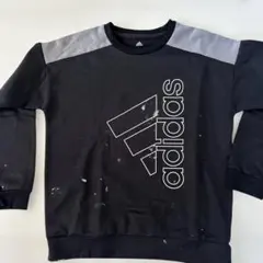 adidas 黒 トレーナーサイズ160