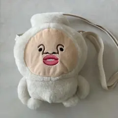 こびとづかん カクレケダマ　B賞　ぬいぐるみポシェット