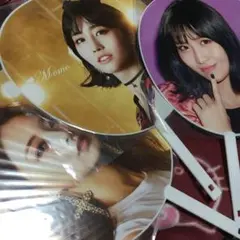 TWICE もも+ツウィ うちわ計3枚セット！