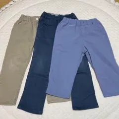ズボン　パンツ　100サイズ　3点セット　グローバルワーク　無印良品