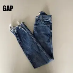 GAP ハイライズスリムストレート　デニム　25