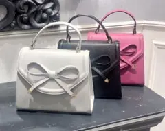 【美品】ROJITA リボン付きハンドバック