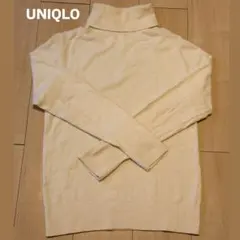 UNIQLOカシミア100% タートルネックセーター Mサイズ オールドユニクロ