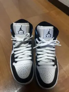 Air Jordan ハイカットスニーカー ホワイト/ブラック/ブルー