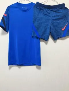 NIKEサッカーユニフォーム上下セット - メルカリ