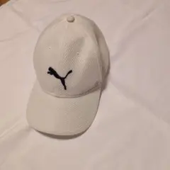PUMA メッシュホワイトキャップ 子供用のサムネイル