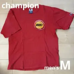 Champion レッド Tシャツ M